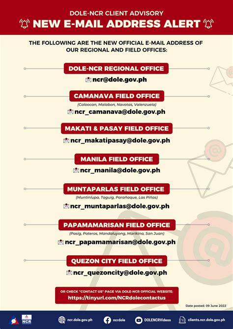 dole ncr email address